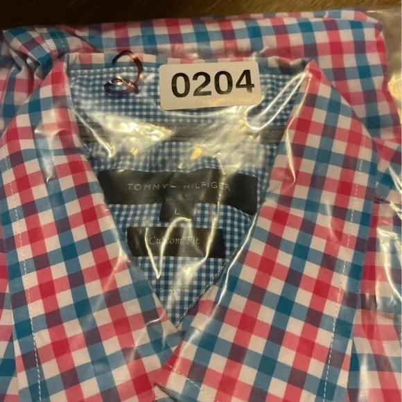 VINTAGE Tommy Hilfiger Custom Fir Checked Shirt. - Picture 8 of 8